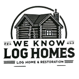We Know Log Homes Logo