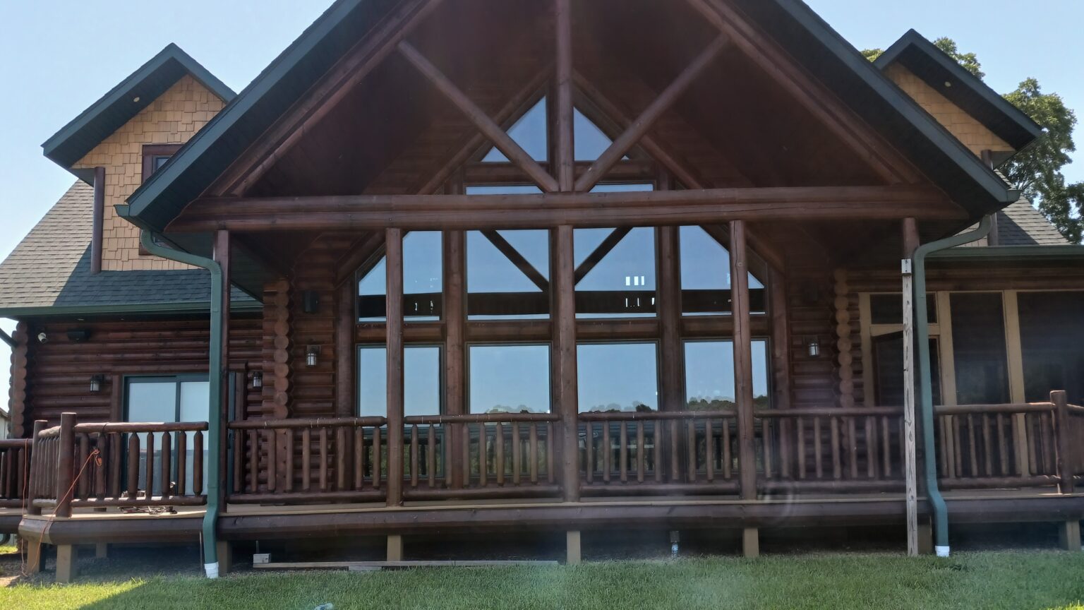 KY Log home restoration sashco