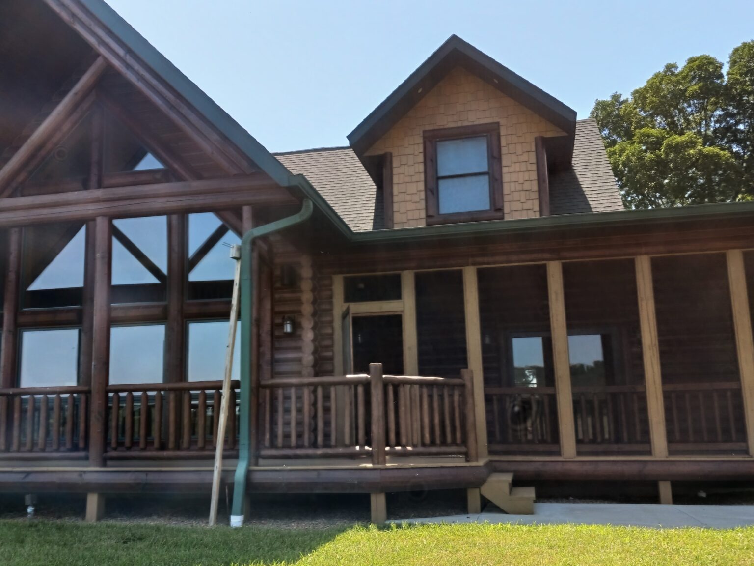 Log home staining ky (1)